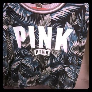 VS pink crew sweatshirt